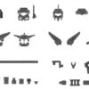 Bandai 30MM 1/144 Option Parts Set 6 (Customizeable Head A) Accessory Set -Cheap Toy Store 153 4600 o 1f8pks3vu2oa251okd160a1meh23