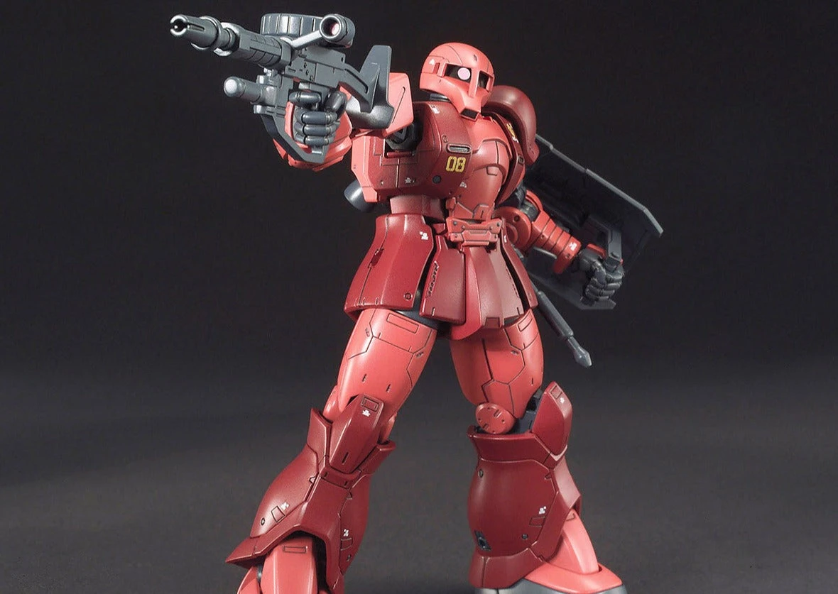 Bandai HG The Origin 1/144 #015 MS-05 Zaku I (Char Aznable) 3 Bandai HG The Origin 1/144 #015 MS-05 Zaku I (Char Aznable)