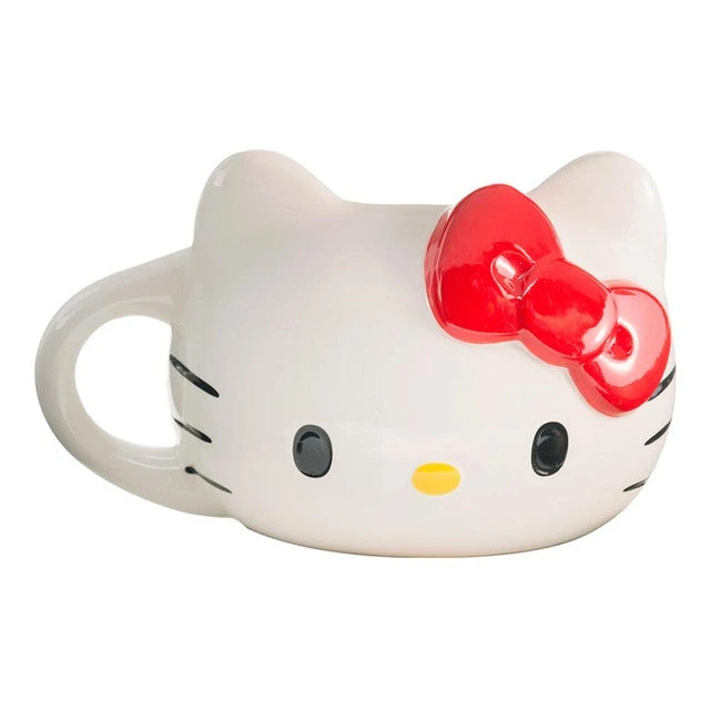 Hello Kitty 20 Oz. Sculpted Ceramic Mug 3 Hello Kitty 20 Oz. Sculpted Ceramic Mug