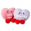Hallmark Better Together Conversation Hearts Magnetic Plush, 4.75" 2 Hallmark Better Together Conversation Hearts Magnetic Plush, 4.75" -Cheap Toy Store 1KVL1032