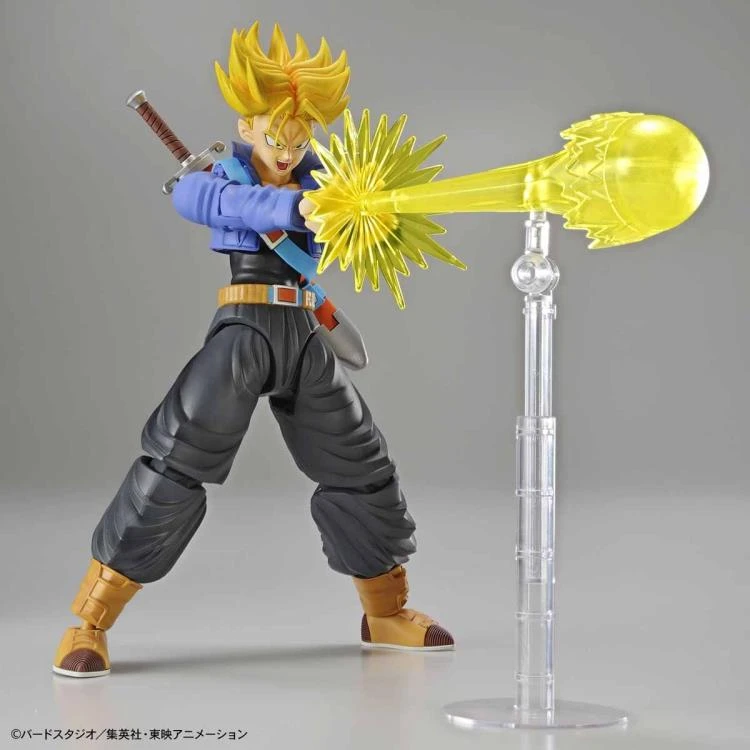 Bandai Dragon Ball Z Figure-rise Standard Super Saiyan Trunks (New Packaging) Model Kit 9 Bandai Dragon Ball Z Figure-rise Standard Super Saiyan Trunks (New Packaging) Model Kit - Image 7