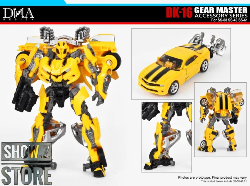 DNA Design DK-16 Gear Master Upgrade Kit For SS-49/61/08 Bumblebee, Sentinel Prime & Blackout 5 DNA Design DK-16 Gear Master Upgrade Kit For SS-49/61/08 Bumblebee, Sentinel Prime & Blackout - Image 4