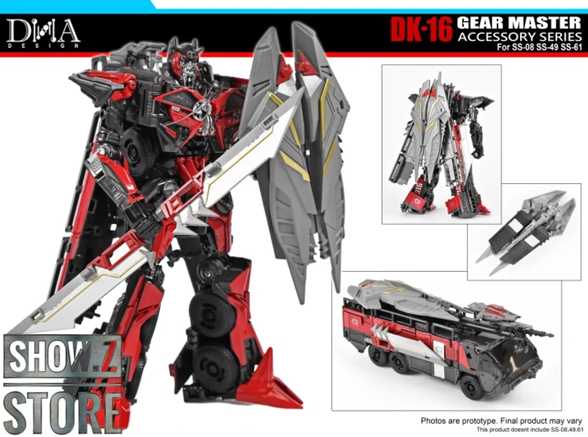 DNA Design DK-16 Gear Master Upgrade Kit For SS-49/61/08 Bumblebee, Sentinel Prime & Blackout 7 DNA Design DK-16 Gear Master Upgrade Kit For SS-49/61/08 Bumblebee, Sentinel Prime & Blackout - Image 6