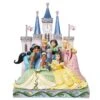 Jim Shore Disney Traditions Princess Group In Front Of Castle -Cheap Toy Store 6013075