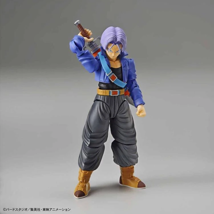 Bandai Dragon Ball Z Figure-rise Standard Super Saiyan Trunks (New Packaging) Model Kit 7 Bandai Dragon Ball Z Figure-rise Standard Super Saiyan Trunks (New Packaging) Model Kit - Image 5