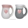 White Pink And Gray 16 Oz. Embossed Ombre Heart Cozy Handwarmer Mug 1 White Pink And Gray 16 Oz. Embossed Ombre Heart Cozy Handwarmer Mug -Cheap Toy Store 72162 CM