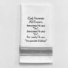 Kitchen Towel "God Answers All Prayers" -Cheap Toy Store BB G 65
