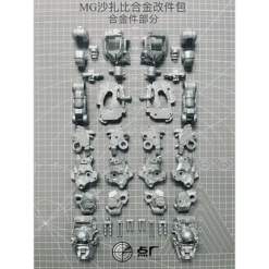 DOT Workshop Gundam 1/100 MG Sazabi Ver. Ka Metal Diecast Upgrade Parts
