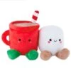 Hallmark Better Together Hot Cocoa And Marshmallow Magnetic Plush, 5" -Cheap Toy Store Hot Cocoa Mug and Marshmallow Magnetic Plush 1KCX1073 01
