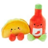 Hallmark Better Together Taco And Hot Sauce Magnetic Plush, 5" -Cheap Toy Store KID2088 01