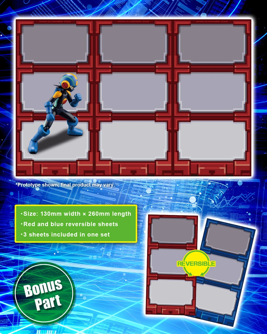 Kotobukiya Mega Man Battle Network MegaMan.EXE 1/12 Scale Model Kit 5 Kotobukiya Mega Man Battle Network MegaMan.EXE 1/12 Scale Model Kit - Image 3