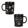 Hallmark Disney Tim Burton's The Nightmare Before Christmas Let The Nightmare Begin Mug, 16.5 Oz. 1 Hallmark Disney Tim Burton's The Nightmare Before Christmas Let The Nightmare Begin Mug, 16.5 Oz. -Cheap Toy Store Nightmare Before Christmas Black Quote Mug 1HGN1512 01