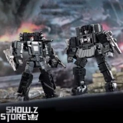 Dr.Wu Sword Dancer Slamdance DW-E07B Traveler Plane Raindance & DW-E08B Patriot Tank Grandslam Set Of 2 Black Version