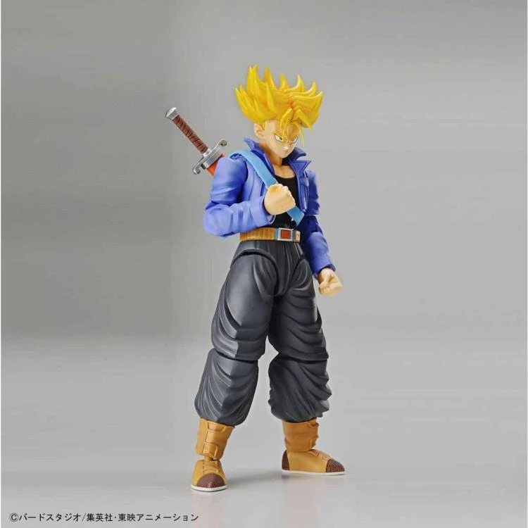 Bandai Dragon Ball Z Figure-rise Standard Super Saiyan Trunks (New Packaging) Model Kit 12 Bandai Dragon Ball Z Figure-rise Standard Super Saiyan Trunks (New Packaging) Model Kit - Image 10