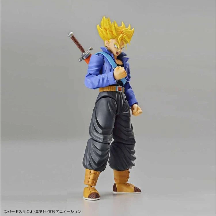 Bandai Dragon Ball Z Figure-rise Standard Super Saiyan Trunks (New Packaging) Model Kit 11 Bandai Dragon Ball Z Figure-rise Standard Super Saiyan Trunks (New Packaging) Model Kit - Image 9