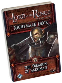 Fantasy Flight Games The Lord Of The Rings LCG: The Treason Of Saruman Nightmare Deck