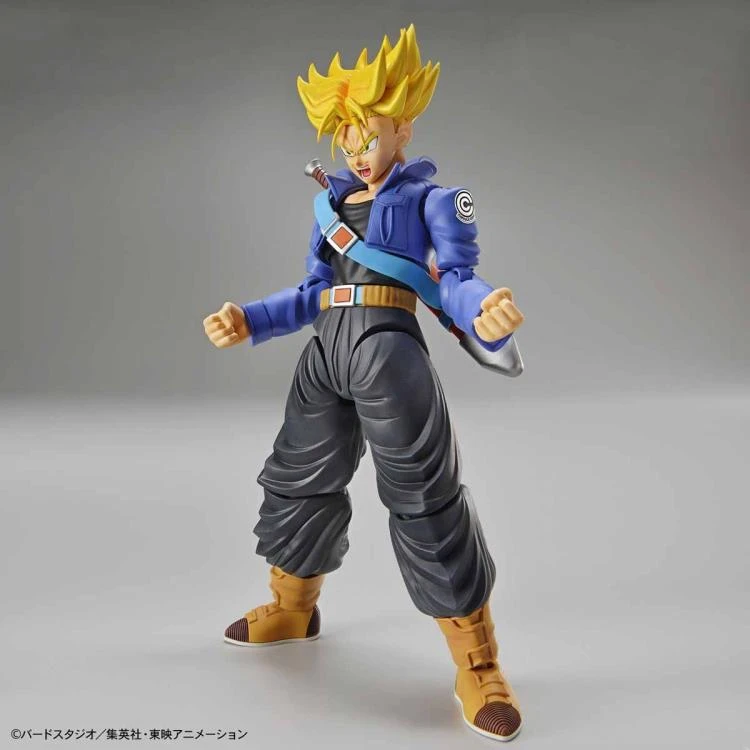 Bandai Dragon Ball Z Figure-rise Standard Super Saiyan Trunks (New Packaging) Model Kit 8 Bandai Dragon Ball Z Figure-rise Standard Super Saiyan Trunks (New Packaging) Model Kit - Image 6
