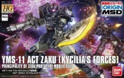 Act Zaku (Kycilia’s Forces) "The Origin", Bandai HGUC 1/144 -Cheap Toy Store hg act zaku kycilia forces 1