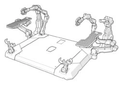 Miao Wu Studio 1/100 Hanger For MG Sazabi Ver.Ka -Cheap Toy Store image 6487327